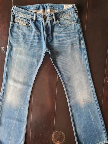 ZGAN CLASSIC DIESEL ZATHAN REGULAR BOOTCUT DESTROY 33/32!!! beschikbaar voor biedingen