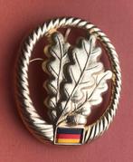 Duitse Jägertruppe  baret embleem, Verzamelen, Militaria | Tweede Wereldoorlog, Embleem of Badge, Duitsland, Ophalen of Verzenden