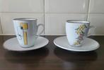 Vintage Boonstra kop en Schotels / jaren 50 /Aalten keramiek, Ophalen of Verzenden