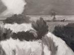 Rudi Bierman Stedelijk Museum foto Uiterwaarden aan de Waal, Antiek en Kunst, Kunst | Tekeningen en Foto's, Ophalen of Verzenden