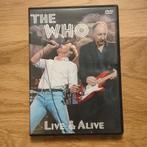 The Who - DVD - Live & alive, Alle leeftijden, Ophalen of Verzenden, Zo goed als nieuw