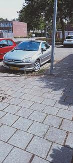 Peugeot 206 1.6 16V CC 2003 Grijs Roland Garros(nieuwe apk), Voorwielaandrijving, 4 cilinders, Cabriolet, 4 stoelen