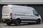 Ford Transit L3H2 | 2.0Tdci 165Pk A8 Aut. | 350 | Raptor Edi, Auto's, Bestelauto's, 12 maanden, Stof, Zwart, 4 cilinders