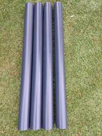4* HWA / regenpijp antraciet Martens van 1 meter, Doe-het-zelf en Verbouw, Buizen en Afvoer, Ophalen, Nieuw, Pvc, 80 mm of meer
