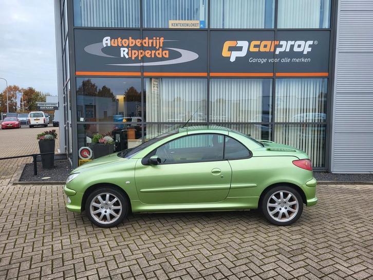 Peugeot 206 CC 2.0-16V, Auto's, Peugeot, Bedrijf, Te koop, ABS, Airbags, Boordcomputer, Centrale vergrendeling, Elektrische buitenspiegels