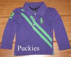 Maat 86 Paarse Ralph Lauren Big Pony polo NIEUW (10021), Kinderen en Baby's, Babykleding | Maat 86, Nieuw, Ophalen of Verzenden