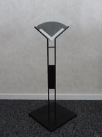 Informatiestandaard, vloerstandaard op voet van zwart metaal, Verzamelen, Ophalen, Reclamebord