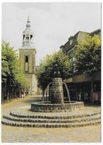 Almelo Kerk met Fontein Gelopen Ansichtkaart ( B4607), Verzamelen, Ansichtkaarten | Nederland, Ophalen of Verzenden, Voor 1920