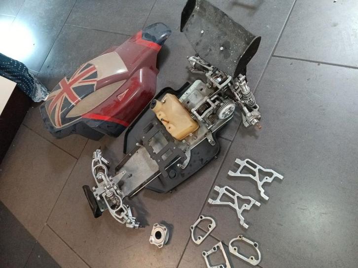 Hormann HT chassis, Hobby en Vrije tijd, Modelbouw | Radiografisch | Auto's, Gebruikt, Onderdeel, Overige schalen, Ophalen of Verzenden