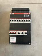 Abb 3 fase meterkast met 12 groepen, complete groepenkast, Doe-het-zelf en Verbouw, Elektra en Kabels, Ophalen of Verzenden, Zo goed als nieuw