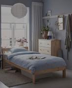 Ikea Neiden Grenen Ledikant - opknapper, Huis en Inrichting, Slaapkamer | Bedden, Ophalen, Gebruikt, 90 cm, Eenpersoons