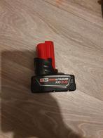 Milwaukee m12 4 amp accu Nieuw, Ophalen of Verzenden, Nieuw