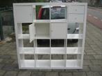 kallax kast met deurtjes en laden van de Ikea, Huis en Inrichting, Kasten | Boekenkasten, Ophalen, Kunststof, 100 tot 150 cm, 100 tot 150 cm