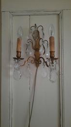Set van 2 wandlampjes met pegels 24A (nuzzelspul), Ophalen of Verzenden, Gebruikt