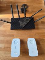 TP-Link AX5400 Wi-Fi 6 router + 2 TP-Link RE450 extenders, Computers en Software, WiFi-versterkers, Ophalen of Verzenden, Zo goed als nieuw