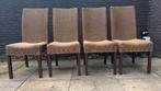 Lloyd Loom Stoelen, Ophalen, Bruin, Romantisch, Riet of Rotan