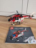 Lego Technic 42092 Reddingshelikopter, Ophalen of Verzenden, Zo goed als nieuw, Complete set, Lego