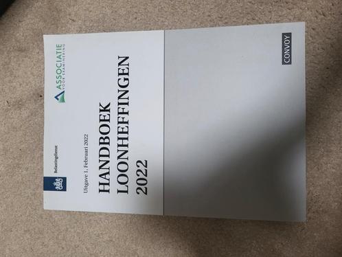 Handboek Loonheffingen 2022, Boeken, Wetenschap, Zo goed als nieuw, Ophalen of Verzenden