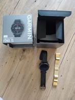 Garmin fenix 7 solar te koop, Ophalen of Verzenden, Gebruikt, Zwart, Android