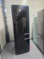 SMEG KOELKAST ZWART Fab38(gratis bezorging) !, 200 liter of meer, 60 cm of meer, Met aparte vriezer, Energieklasse A of zuiniger