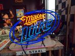 Miller Lite Neon Reclamebord - USA !, Ophalen, Gebruikt, ., Lichtbak of (neon) lamp
