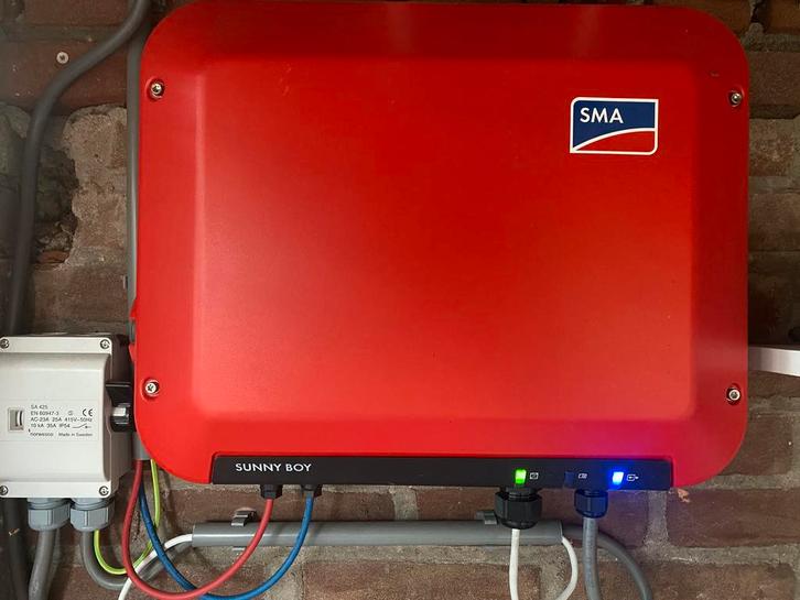 SMA Sunnyboy SB1.5 / 5 sunpower max395 zonnepanelen, Doe-het-zelf en Verbouw, Zonnepanelen en Toebehoren, Zo goed als nieuw, Overige typen