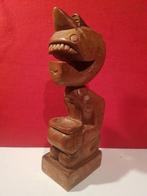 maori tiki god sculptuur beeld tribal art, Ophalen of Verzenden