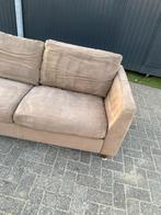 !!ACTIE!! Bruine hoekbank, gratis levering, 250 tot 300 cm, Gebruikt, Verzenden, Hoekbank
