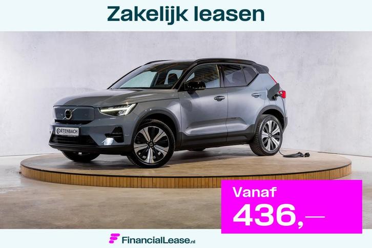 Volvo XC40 Recharge Plus | Adaptieve cruise | Blis | 19 Inch, Auto's, Volvo, Bedrijf, Lease, Financial lease, XC40, 4x4, ABS, Achteruitrijcamera