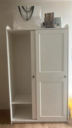 IKEA Hauga kledingkast wit, Huis en Inrichting, Ophalen, 50 tot 100 cm, Zo goed als nieuw, 150 tot 200 cm