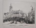 Lithografie Jospeh Lücker (1833), Antiek en Kunst, Ophalen of Verzenden