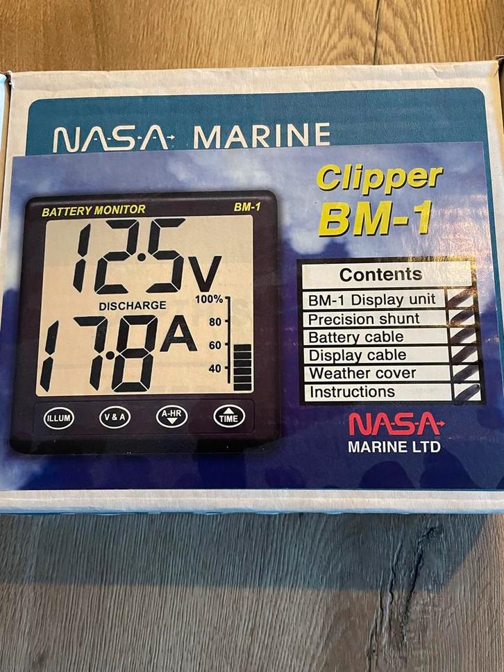 NASA ACCU MONITOR - Nieuw in Doos!, Watersport en Boten, Navigatiemiddelen en Scheepselektronica, Nieuw, Ophalen of Verzenden