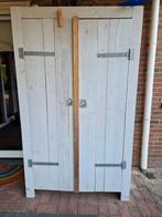 Steigerhouten Buitenkast, Ophalen