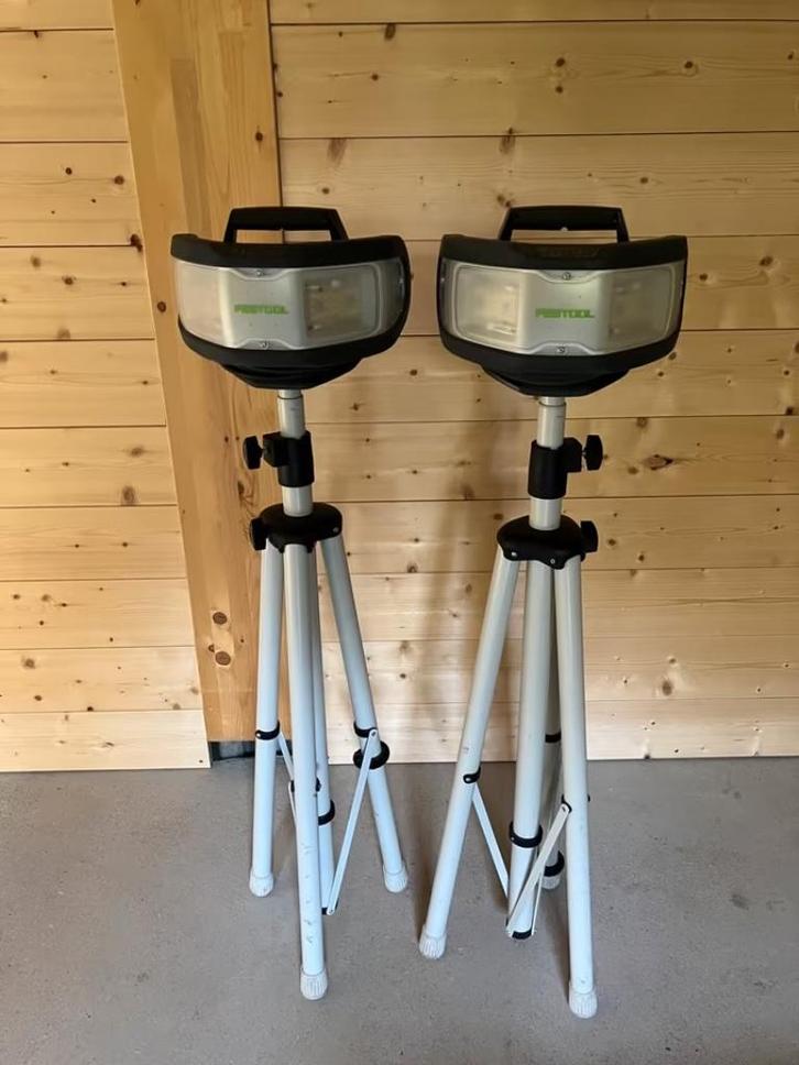 Te Huur Festool Syslite bouw lampen, Doe-het-zelf en Verbouw, Bouwverlichting, Gebruikt, Lamp, 200 tot 500 watt, Ophalen of Verzenden
