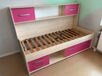 Bed met ombouw en lades, Huis en Inrichting, Slaapkamer | Bedden, Ophalen, Gebruikt, Tweepersoons, 140 cm
