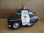 Disney Cars Sheriff kunststof auto 15cm, Ophalen of Verzenden, Overige figuren, Gebruikt, Beeldje of Figuurtje