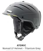 Atomic Nomad LF Skihelm - Titanium Grijs, Overige typen, Ophalen of Verzenden, Zo goed als nieuw, Atomic