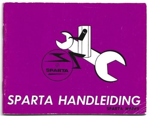 Sparta Happy handleiding instructieboek bromfiets (SP5335z), Fietsen en Brommers, Handleidingen en Instructieboekjes, Zo goed als nieuw