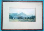 Gesigne Aquarel Christabel Calvert 1907–1972 Helvellyn Ridge, Verzenden