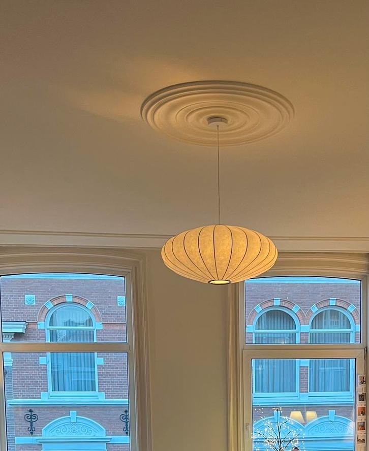 Hanglamp zijde japandi, Huis en Inrichting, Lampen | Hanglampen, Nieuw, Ophalen