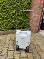 Gispen Salontafel - Glas & RVS - Z.G.A.N., Huis en Inrichting, Tafels | Salontafels, Minder dan 50 cm, Rechthoekig, 50 tot 100 cm