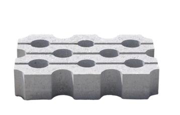 Bermblok 40x60x12cm beton vlak van boven, rondom recht  2283 beschikbaar voor biedingen