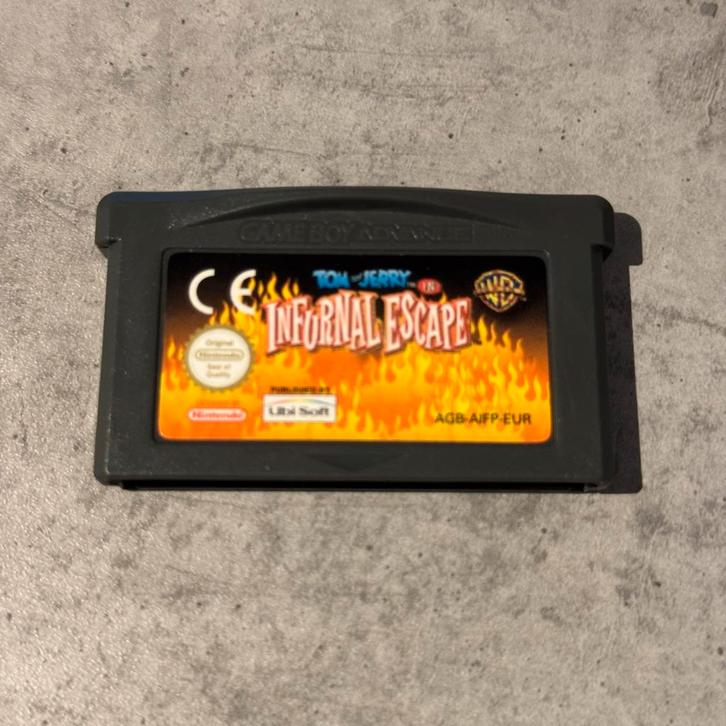 Tom & Jerry in Infernal Escape - GBA Gameboy Advance, Spelcomputers en Games, Games | Nintendo Game Boy, Gebruikt, Avontuur en Actie