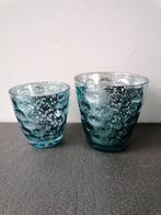 Waxinelichthouder, Tuin en Terras, Rond, Ophalen of Verzenden, Zo goed als nieuw, Aardewerk