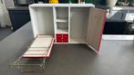 Wandkast met opklapbed en linnen kast, Ophalen, Gebruikt, Poppenhuis