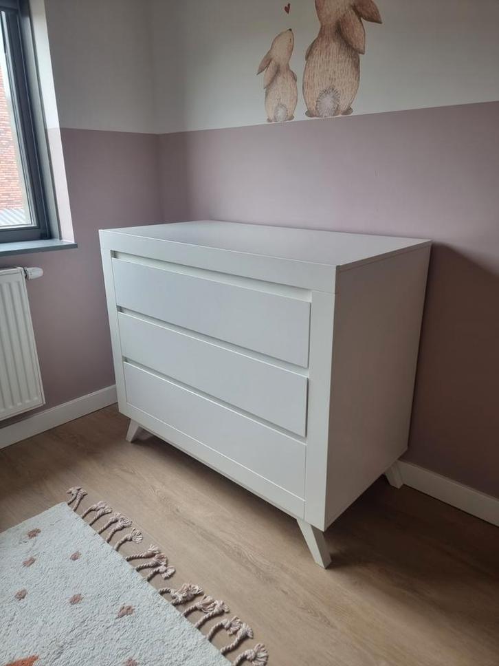 Commode & Ledikant Bopita Anne - Zeer goede staat!, Kinderen en Baby's, Kinderkamer | Complete kinderkamers, Zo goed als nieuw