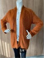 Vest Roestbruin fluffy mt. L van B-Young, Kleding | Dames, Bruin, B-Young, Maat 42/44 (L), Ophalen of Verzenden