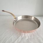 Copper Cook Dikwandige koperen koekenpan hapjespan pan 28 cm, Huis en Inrichting, Keuken | Potten en Pannen, Ophalen of Verzenden