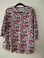 Fleurige gebloemd tuniek maat 44 46, Paars, Maat 46/48 (XL) of groter, Ophalen of Verzenden, Zo goed als nieuw