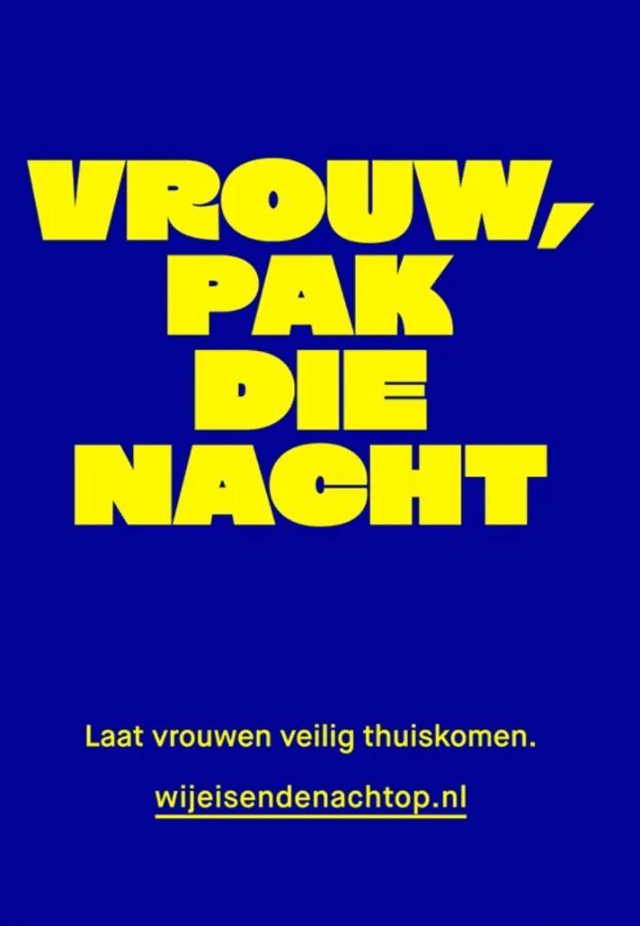 Wij Eisen De Nacht Op Posters, Verzamelen, Posters, Nieuw, Overige onderwerpen, A1 t/m A3, Ophalen